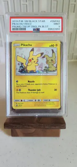 Pikachu SM162 Pokemon: Sun & Moon Promo Mint PSA 9 - Image 4