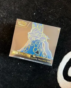 Pokemon TCG Mega Evolutions Mega Lucario Pokemon Center ETB Brand New & Sealed - Image 1