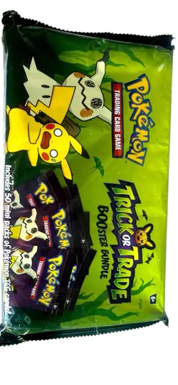 Pokemon BOOster Bundle Trick Or Trade 2023 New Sealed 50 packs Halloween 2023 - Image 1