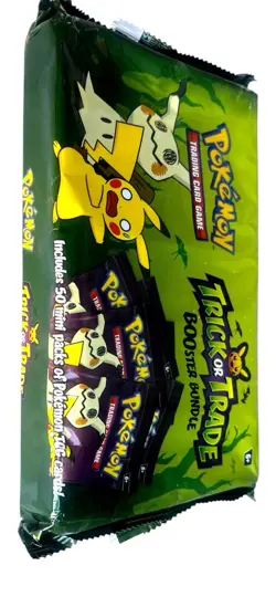 Pokemon BOOster Bundle Trick Or Trade 2023 New Sealed 50 packs Halloween 2023 - Image 4