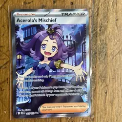 Acerolas Mischief - 165/132 Mega Evolution - NM - English - Pokemon TCG - Image 1