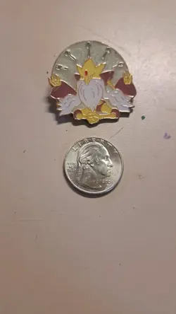 Pokemon Mega Alakazam White Pin Mythical Collection 2016 Collector's Enamel Pin - Image 3