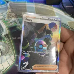 Pokemon TCG Trainer Supporter Penny 239/091 Paldean Fates - Image 5