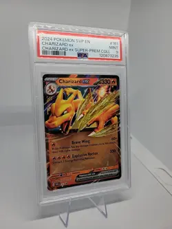2024 POKEMON SVP EN-SV BLACK STAR PROMO #161 CHARIZARD EX PSA 9 - Image 2