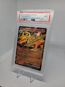 2024 POKEMON SVP EN-SV BLACK STAR PROMO #161 CHARIZARD EX PSA 9 - Image 3