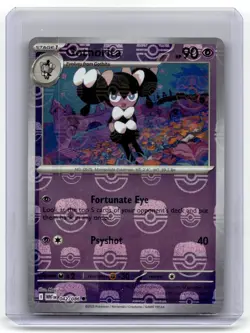 2025 Pokemon Gothorita #042/086 Master Ball Holo - SV11W White Flare WHT English - Image 1