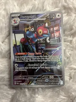 Pokemon TCG Porygon-Z 214/182 Paradox Rift Illustration Rare - Image 1