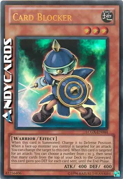 CARD BLOCKER • Ultra R • LCGX EN044 • YUGIOH! • ANDYCARDS - Image 1