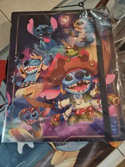 Disney Lorcana Stitch Binder Card Portfolio - Holds 252 Cards - New SEALED - Image 1