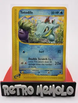 Totodile 134/165 - Expedition Base Set - Pokemon Card - Excellent Condition - Image 1