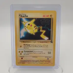 Pokemon Pikachu Promo Card Pokemon The First Movie (1999) Promo LP - Image 1
