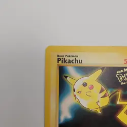Pokemon Pikachu Promo Card Pokemon The First Movie (1999) Promo LP - Image 3