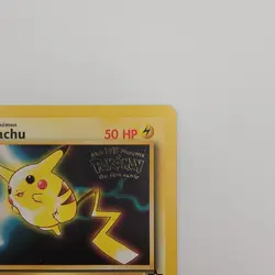 Pokemon Pikachu Promo Card Pokemon The First Movie (1999) Promo LP - Image 4