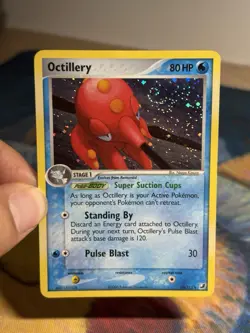 Octillery 10/115 Ex Unseen Forces Holo Rare Vintage Pokemon TCG Card MP SWIRL - Image 3