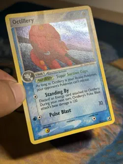 Octillery 10/115 Ex Unseen Forces Holo Rare Vintage Pokemon TCG Card MP SWIRL - Image 5