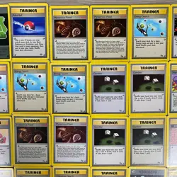 64 POKEMON TRAINER CARDS TCG COMMONS/UNCOMMONS VARIOUS SETS TEAM ROCKET - Image 4