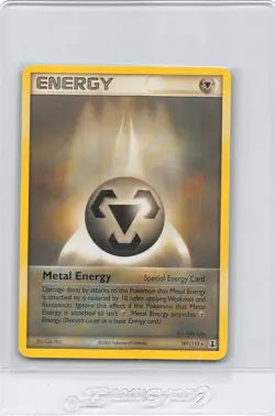 Metal Energy 107/113 - NON-HOLO Rare - DELTA SPECIES - 2005 POKEMON CARD - LP/P - Image 1