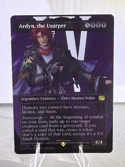 Ardyn, the Usurper (Borderless) (Surge Foil) (0524) -Foil Near Mint MTG - Image 1