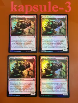 4x Mardu Blazebringer | FOIL | Khans of Tarkir | MTG Magic Cards - Image 1