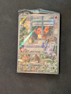 Charmander Pokemon Card Heat Tackle 60 HP Holofoil! Promo Still In Plastic! - Image 1