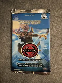 Chaotic FORGED UNITY 1st Edition - Factory Sealed 9 Card Booster Pack - Image 1