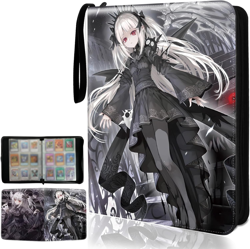 Trading Ygo Card Binder Fits 900 Cards Card Collector Album Holder,With 50 Remov - Image 1