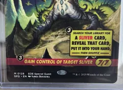 Sliver Overlord (Showcase) Borderless EOE Edge of Eternities Magic Gathering MTG - Image 3