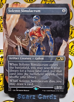 Solemn Simulacrum (Alternate Art) Core Set 2021 Regular - Image 1