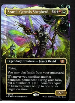 Szarel, Genesis Shepherd (Borderless) M Commander: Edge of Eternities 4 LP Foil - Image 1