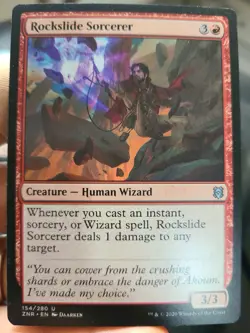 MTG ZNR Rockslide Sorcerer ×4 PACK FRESH 154/280 Free Shipping Zendikar Magic - Image 2