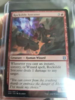 MTG ZNR Rockslide Sorcerer ×4 PACK FRESH 154/280 Free Shipping Zendikar Magic - Image 3