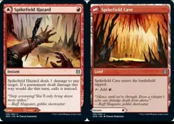X 1 MTG 1x Spikefield Hazard LP Zendikar Rising Magic The Gathering - Image 1