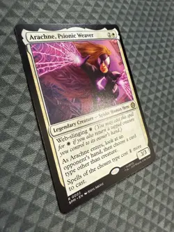 MTG Arachne, Psionic Weaver #0002 Rare Marvel’s Spider-Man (SPM) - Image 2