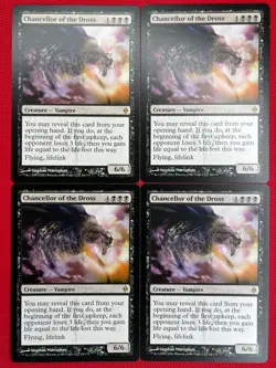 MTG 4X Chancellor of the Dross X4 New Phyrexia Magic - LP/NM - Image 1