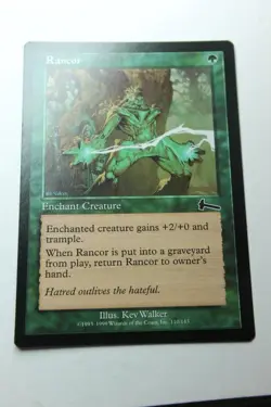 MTG Rancor x1- -Urza's Legacy-Lightly Played - Image 1