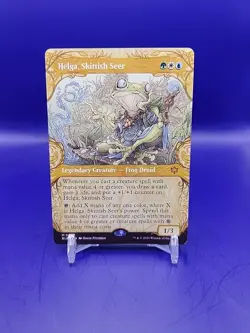 Helga, Skittish Seer (REGULAR) x1 - MTG Bloomburrow BLB #332 - Image 1