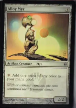 Alloy Myr - New Phyrexia: #129, Magic: The Gathering Nm R165 - Image 1