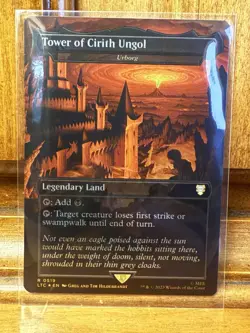Tower of Cirith Ungol - Urborg (Borderless) Commander: the Lord of the Rings:... - Image 1