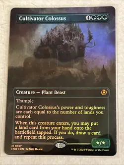 Cultivator Colossus (Borderless) Innistrad Remastered Foil - Image 1