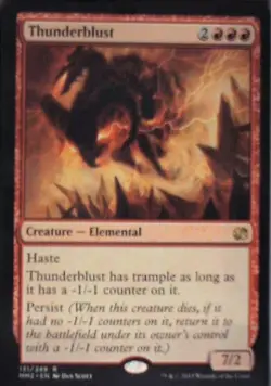 Thunderblust - Modern Masters 2015: #131, Magic: The Gathering Nm R163 - Image 1