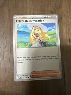 Lillie's Determination 119/132 Mega Evolution Uncommon Regular Pokemon TCG NM - Image 1