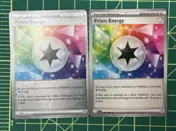 2x Prism Energy 086/086 Sv: Black Bolt Regular & Reverse Holo Pokemon TCG - Image 1