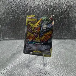 Pokemon TCG Moltres & Zapdos & Articuno GX Hidden Fates ETB FA Promo SM210 - Image 1