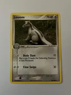 Pokemon TCG Linoone EX Emerald 34/106 Regular Uncommon Non Holo - NM - Image 1