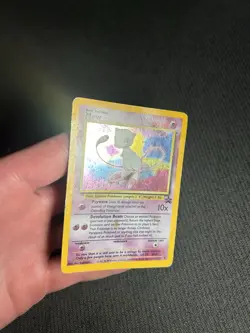 Pokemon TCG Mew 9 Wotc Promo Holo Rare Damaged - Image 4