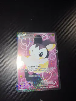 Pokemon TCG Emolga FULL ART RC23/RC25 Legendary Treasures Holo RARE - Image 1