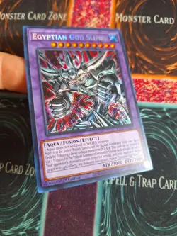 Yu-Gi-Oh! Egyptian God Slime RA01-EN029 Secret Rare 1st Edition Near Mint - Image 2