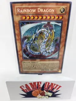 YuGiOh Rainbow Dragon CT04-EN005 Limited Edition Secret Rare NM - Image 1