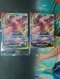 2ND ANNIVERSARY TOURNAMENT ONE PIECE CARD GAME ENGLISH Sealed Promo Pack X2 - Image 1