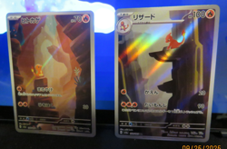 Charmander Charmeleon AR Set 168/165 169/165 SV2a 151 Pokemon Card Japanese -NM- - Image 1